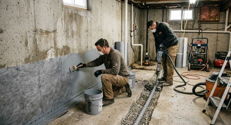 Basement Leak Repair in Grand Rapids, MI