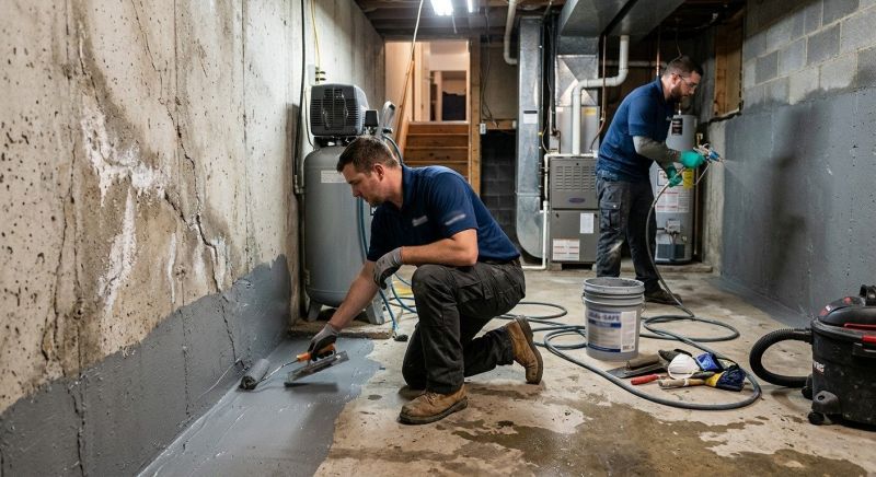 Basement Sealing Service in Greenville, SC
