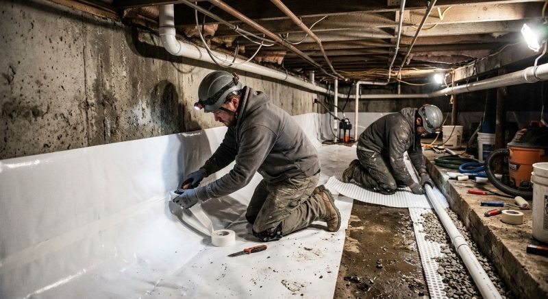 Basement Walls Waterproofing in Grand Rapids, MI