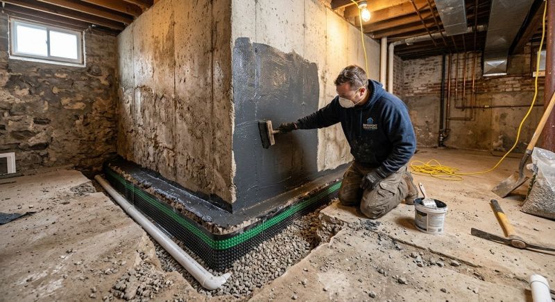 Wall Waterproofing in Grand Rapids, MI