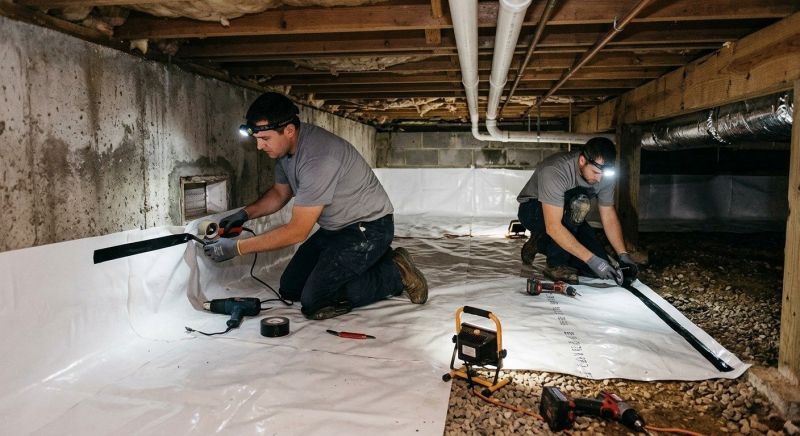 Crawlspace Waterproofing in Greenville, SC